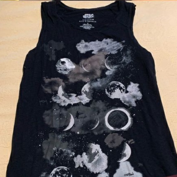 Women’s Rock & Republic Star Wars Long Tank Top/ Mini Dress - Picture 11 of 11